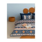 Sheri Home Sofistike Çizgi Çift Kişilik Nevresim Takımı Gri72772788