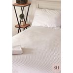 Sheri Home Tekstil Lüks Otel Tek Kişilik Nevresim Seti 83 Tel Çizgili Saten 1 Adet Yastık Kılıfı Dahil558855