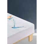Sheri Home Tekstil Tek Kisilik 90X190cm Yatak Koruyucu Sivi Gecirmez Fitted Alez