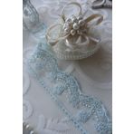 SHERLOCK HOME Efsane Güpür Dantel Mavi -8f0017