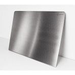 Shg Home Paslanmaz Çelik Mutfak Tezgahı ve Hamur Açma 50X60CM –1.5 mm Kalınlık, Kaymaz ve Desenli - Metalik Gri