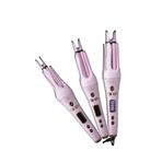 Shibowavy 3 Farklı Başlıklı Otomatik Saç Maşası (Kalın Su Dalgası Maşa 32mm/25mm/19mm)