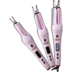 ShiboWavy 3 Farklı Başlıklı Otomatik Saç Maşası Seramik Malzeme ile 32MM/25MM/19MM Isı Ayarı