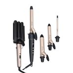 Shibowavy Saç Maşası 6 Parça 4 Başlıklı Set ( 10mm 19mm 25mm 32mm ) + Wag Maşa Hediye