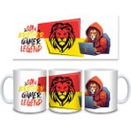 Shido Galatasaray Gamer Baskılı Kupa Bardak, Oyuncu Galatasaraylı Kupa Bardak, Oyuncu Cimbomlu