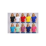 shidumanlar 10lu set kadın bisiklet yaka basic düz tişört pamuklu ligralı kaliteli oversize t-shirt