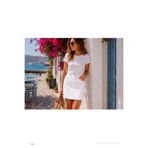 Shield Life Ofis Beyaz Kadın Yüksek Bel Mini A Kesim Etek Şık Günlük Trend Model Yazlık Casual Şort Etek