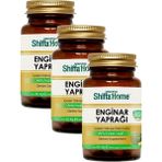 Shiffa Home 3 Adet Aksuvital Enginar Yaprağı 475 mg 60 Kapsül