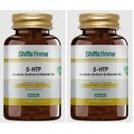 Shiffa Home 5-HTP 300 mg 60 Kapsül – B6 Vitamini ve Kediotu Ekstresi ile – Bitkisel Takviye – Uyku, Duygudurum ve Sakinlik Destekleyici – Serotonin Desteği (2 paketi)