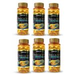 Shiffa Home Omega 3 6 9 1000 Mg 60 Softgel X 6 Kutu