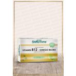 Shiffa Home Vitamin B12 Ginkgo Biloba Tablet | Yüksek B12 Vitamini ve Ginkgo Biloba Ekstresi | Folik Asit ve Magnezyum Destekli Takviye Edici Gıda | Zihinsel Performans