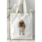 Shihtzu Köpek Baskılı Bez Çanta Omuz Çantası Kişiye Özel Model 7