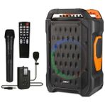 Shile Sl-10 120 Watt Taşınabilir Seyyar Amfi Hoparlör Kablosuz 1 El + 1 Yaka Mikrofonlu Kumandalı Usb+Sd+Bt - BELİRTİLMEMİŞTİR