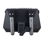 Shile SL-2013 Kumandalı USB SD BT Seyyar Taşınabilir Hoparlör + İki Adet El Mikrofonu