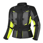 Shima Hero 2.0 Korumalı Kadın Motosiklet Montu (Sarı)