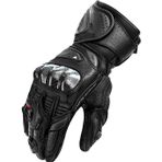 SHIMA RS-3 Korumalı Motosiklet Eldiveni Siyah