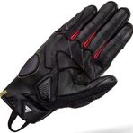 SHIMA RUSH GLOVES ERKEK KIRMIZI, Koruyucu Deri Kısa Motosiklet Eldiveni (Kırmızı, XL)
