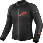 Shima X-Mesh Korumalı Yazlık Motosiklet Montu Siyah / Kırmızı - XL