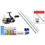 Shimano Alivio 4,25m 225g&Remixon Venom 8000 5+1BB Surf Seti