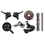 Shimano EF41 - TZ21 - HG40 - TY300 - TY510 48T 21 Vites Grup Set