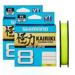 Shimano Kairiki 8 150 mt Örgü Yellow Sarı İp Misina