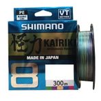 Shimano Kairiki 8 Kat Multi Color 300 mt İp Misina