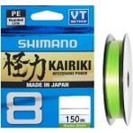 Shimano Kairiki 8X 150 m 0.06 mm Mantis Green Örgü İp Misina