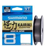 Shimano Kairiki X8 300 Mt Steel Grey Örgü İp Misina