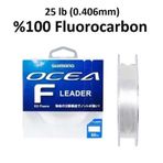 Shimano Ocea F Leader EX Fluorocarbon 50 m 25 lb 0.406 mm Misina