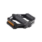 SHIMANO PD-EF102 Flat Pedal Resin, Black, Individual Pack