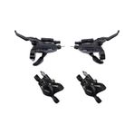 Shimano St-ef515+br-mt200 Hidrolik Disk Fren Vites Seti 3x7v Siyah
