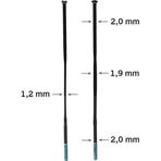 Shimano Ultegra WH-R8170-C50 Jant Seti için jant teli 253mm