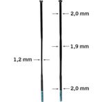Shimano Ultegra WH-R8170-C50 Jant Seti için jant teli 272mm