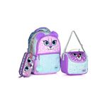 Shimmer Cat 3lü Seti Mu-9049 Okul Sırt Çantası,Beslenme Çantası,Kalem Çantası(Kutusu-Kalemlik)