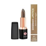 Shimmer Lipstick Metalic Cold Copper No:913 Işıltılı Parlak Vegan Temiz Ruj