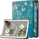 Shin-Wo Google Pixel Tablet Folio Kılıf Çok Açılı Standlı Ince Hafif Koruyucu Kapak (Yurt Dışından) - Beyaz