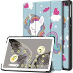 Shin-wo Google Pixel Tablet Tablet Kılıfı (Yurt Dışından) - Açık Yeşil