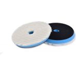 Shine 150/160 mm Mate Knitted Wool Pad Mavi Taban Agresif Yün Pasta Keçesi