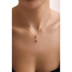 Shine Kutup Yıldızı Oval Kilitli Charm Kolye Ucu