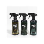 Shine Wax Hızlı Cila & Lastik Parlatıcı Sprey & Dış Trim Yenileyici 500 ml 3'lü Set