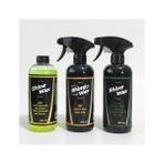 Shine Wax Seramik Şampuan & Hızlı Cila & Lastik Parlatıcı Jel 500 ml 3'lü Set