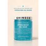 Shineco Hyaluronik Asit ve Kolajen İçeren Yoğun Nem Jel Maske, Dolgunlaştırıcı ve Canlandırıcı, Hydra Boost