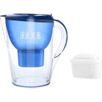 Shinee Üç Filtre Elemanı Seti ile Mutfak Sürahi (Yurt Dışından) - 3,5 L - Mavi