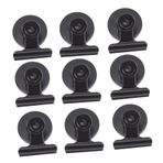 SHINEOFI 10 Adet Mıknatıslı Metal Klips Mutfak ve Buzdolabı için Güçlü Magnet Klips Seti Fotoğraf ve Listeleri Düzenlemek