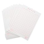 SHINEOFI 10 Kopya Defteri El Yazısı Kağıdı Kaligrafi Kağıdı Çin Kaligrafi Alıştırma Kitabı Kaligrafi Çalışma Kitabı Yetişkinler Için El Yazısı Alıştırması Çin Kaligrafi Albümü Kağıt