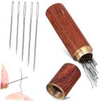 SHINEOFI 3 Set nakış iğnesi dikiş kiti çeşitli göz kitler kapitone goblen dikiş malzemeleri Örgü iğneleri Nakış iğneleri dikiş kutusu el dikişi için iplik geçiriciler el dikiş iğneleri Odun