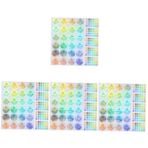 SHINEOFI 4 Takım Balmumu Eriyik Güvenlik Çıkartmaları Söndürücü Mum Yapımı Için Uyarı Etiketleri Brülör Mum Yapma Malzemeleri Uyarı Etiketi Kolay Okunabilir Eritme Malzemeleri 10 Sayfa*4