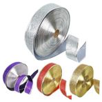 SHINEOFI düğün sanatları yılbaşı süsleri christmas decorations Noel süslemeleri Parti süslemeleri hediyelik yılbaşı süslemeleri kutusu kurdelesi Glitter kurdele çelengi Silver