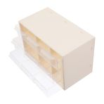 SHINEOFI Kutu Jiugongge saklama kutusu renk bölmek küçük büyük ile Çok amaçlı bölünmüş depolama sandığı organizer box ofis masası Mücevher organizatörü takı organizatörleri karın kası beyaz