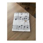 Shines Fabrika Satış Mağazası Pöticorn Siyah Müzik notalı tablet/ajanda kılıfı, organizer, düzenleyici, kitap, tablet, ajanda